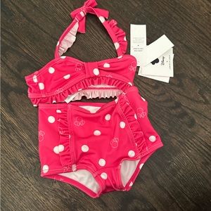 NWT-Disney Minnie Mouse pink bathing suit-Janie and Jack